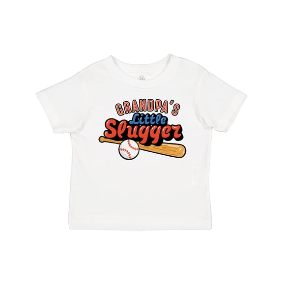 Inktastic Grandpa's Little Slugger Boys or Girls Toddler T-Shirt