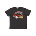 thumbnail image 1 of Inktastic Grandpa's Little Slugger Youth T-Shirt, 1 of 5