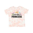 thumbnail image 1 of Inktastic Grandpa's Princess Crown and Flowers Girls Toddler T-Shirt, 1 of 5