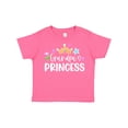 thumbnail image 1 of Inktastic Grandpa's Princess Crown and Flowers Girls Toddler T-Shirt, 1 of 5