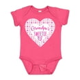 thumbnail image 1 of Inktastic Grandpa's Sweetie Pie with Pink Hearts Boys or Girls Baby Bodysuit, 1 of 5