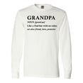 thumbnail image 1 of Inktastic Grandparents Day Grandpa Like a Dad but with No Rules Long Sleeve T-Shirt, 1 of 5