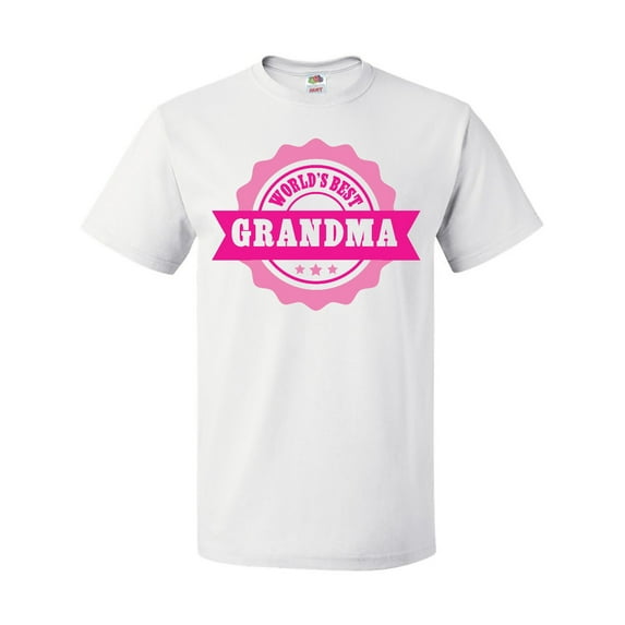 Inktastic Grandparents Day Worlds Best Grandma T-Shirt