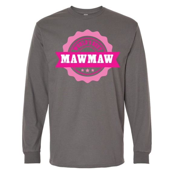 Inktastic Grandparents Day Worlds Best Mawmaw Long Sleeve T-Shirt
