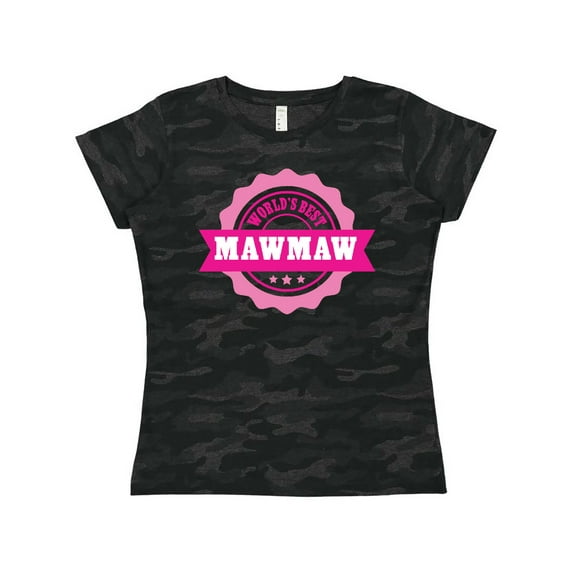 Inktastic Grandparents Day Worlds Best Mawmaw Women's T-Shirt