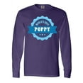 thumbnail image 1 of Inktastic Grandparents Day Worlds Best Poppy Long Sleeve T-Shirt, 1 of 5