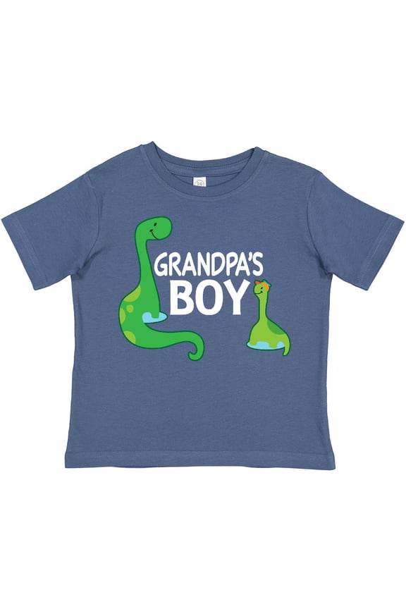 Grandpas Boy Grandson Dinosaur Boys Toddler T-Shirt