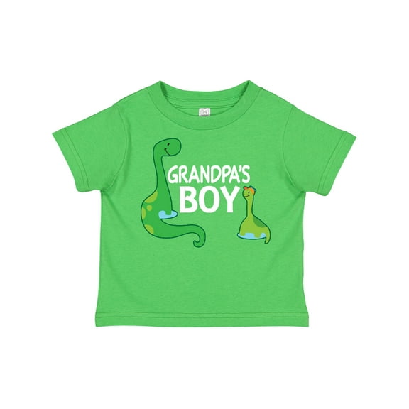 Inktastic Grandpas Boy Grandson Dinosaur Boys Toddler T-Shirt