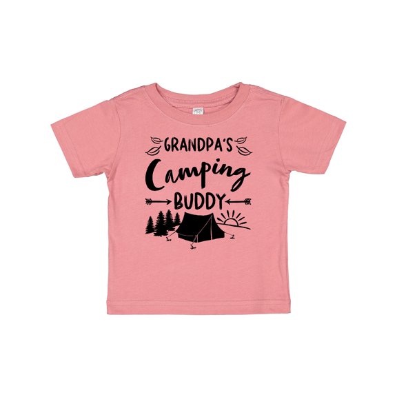 Inktastic Grandpas Camping Buddy Boys or Girls Baby T-Shirt