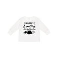 thumbnail image 1 of Inktastic Grandpas Camping Buddy Boys or Girls Long Sleeve Toddler T-Shirt, 1 of 5