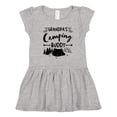 thumbnail image 1 of Inktastic Grandpas Camping Buddy Girls Toddler Dress, 1 of 5
