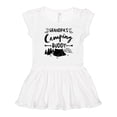 thumbnail image 1 of Inktastic Grandpas Camping Buddy Girls Toddler Dress, 1 of 5