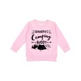 thumbnail image 1 of Inktastic Grandpas Camping Buddy Toddler Sweatshirt, 1 of 4