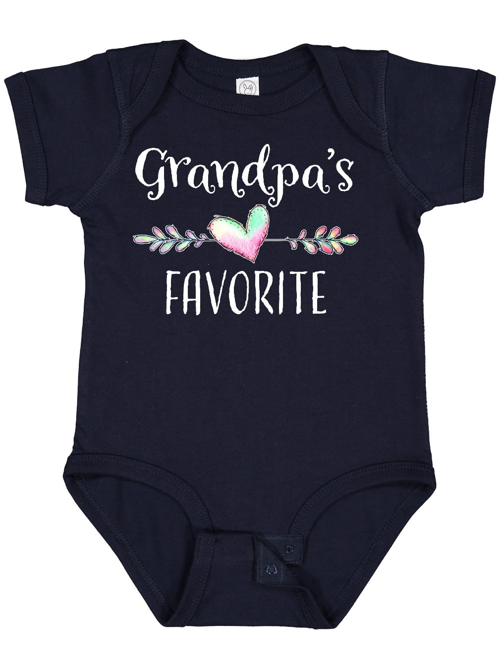 Inktastic Grandpas Favorite Heart Grandchild Boys Or Girls Baby Inktastic Grandpas Favorite Heart Grandchild Boys Or Girls Baby