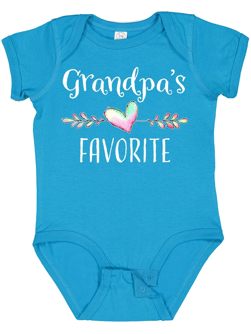 Inktastic Grandpas Favorite Heart Grandchild Boys Or Girls Baby Inktastic Grandpas Favorite Heart Grandchild Boys Or Girls Baby