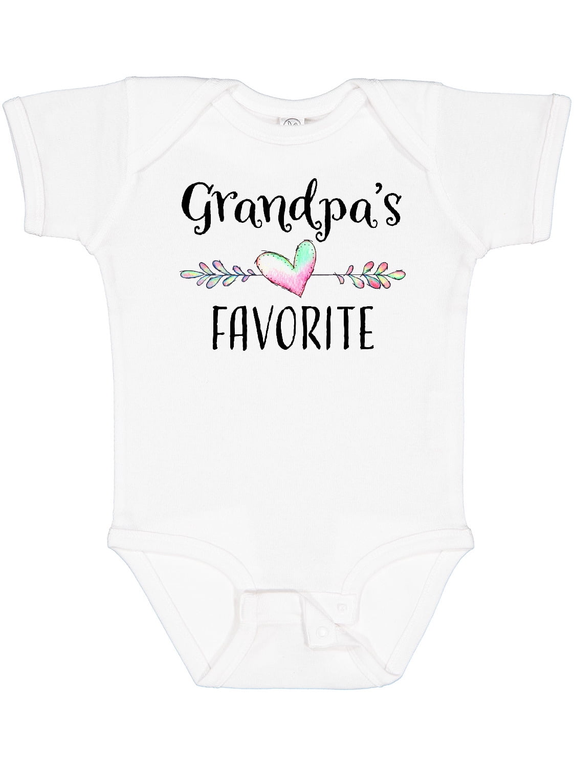 Inktastic Grandpas Favorite Heart Grandchild Boys Or Girls Baby Inktastic Grandpas Favorite Heart Grandchild Boys Or Girls Baby