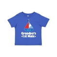 thumbnail image 1 of Inktastic Grandpas First Mate Nautical Sailboat Boys Toddler T-Shirt, 1 of 5