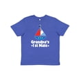 thumbnail image 1 of Inktastic Grandpas First Mate Nautical Sailboat Youth T-Shirt, 1 of 5