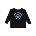 thumbnail image 1 of Inktastic Grandpas First Mate Sailing Nautical Boys Boys Long Sleeve Toddler T-Shirt, 1 of 5