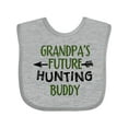 thumbnail image 1 of Inktastic Grandpas Future Hunting Buddy Boys or Girls Baby Bib, 1 of 4