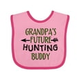 thumbnail image 1 of Inktastic Grandpas Future Hunting Buddy Boys or Girls Baby Bib, 1 of 4