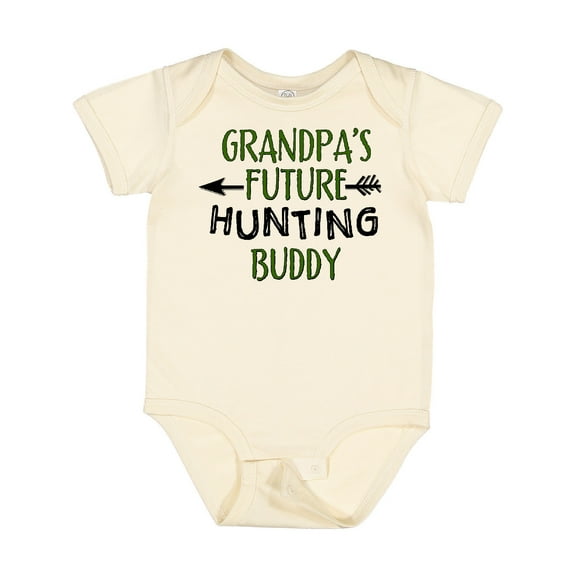 Inktastic Grandpas Future Hunting Buddy Boys or Girls Baby Bodysuit