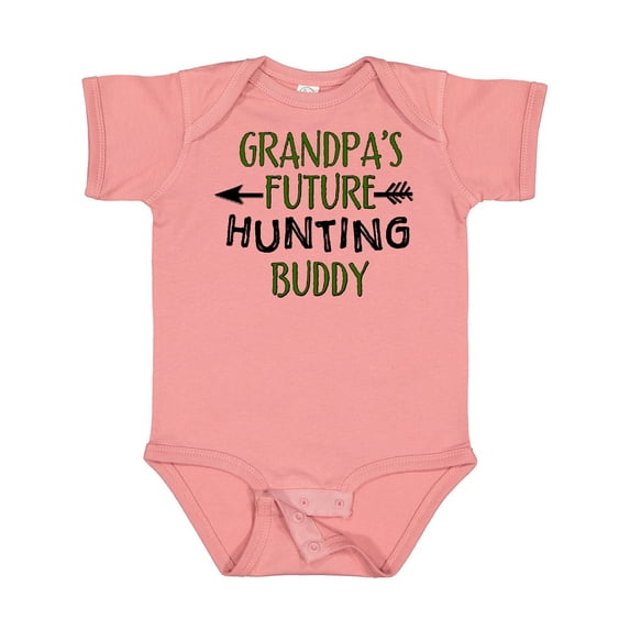 Inktastic Grandpas Future Hunting Buddy Boys or Girls Baby Bodysuit