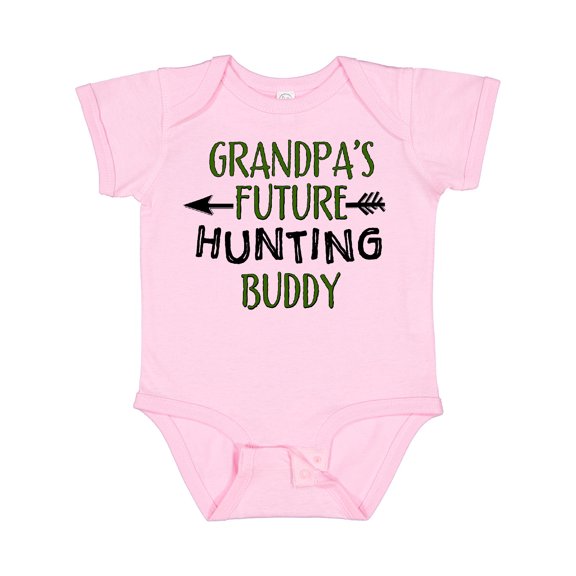 Inktastic Grandpas Future Hunting Buddy Boys or Girls Baby Bodysuit