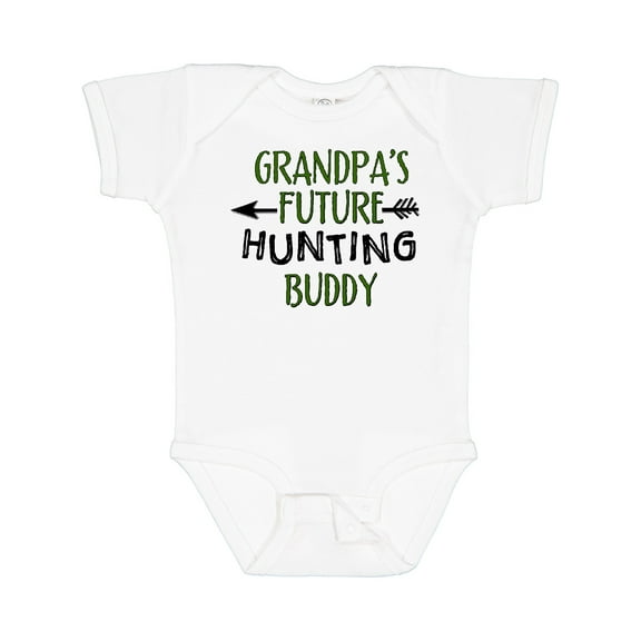 Inktastic Grandpas Future Hunting Buddy Boys or Girls Baby Bodysuit