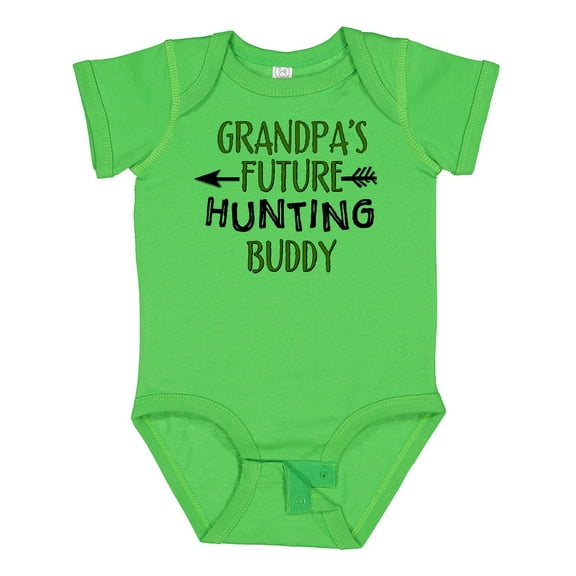 Inktastic Grandpas Future Hunting Buddy Boys or Girls Baby Bodysuit