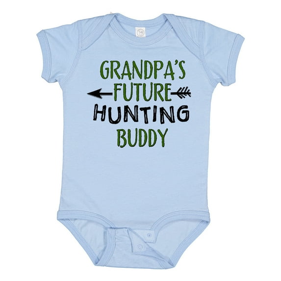Inktastic Grandpas Future Hunting Buddy Boys or Girls Baby Bodysuit