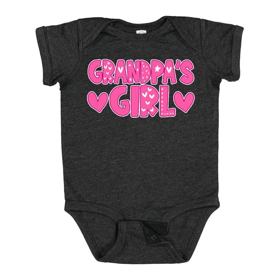 Inktastic Grandpas Girl Granddaughter Girls Baby Bodysuit
