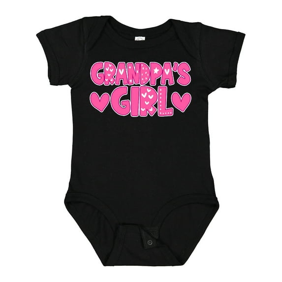Inktastic Grandpas Girl Granddaughter Girls Baby Bodysuit