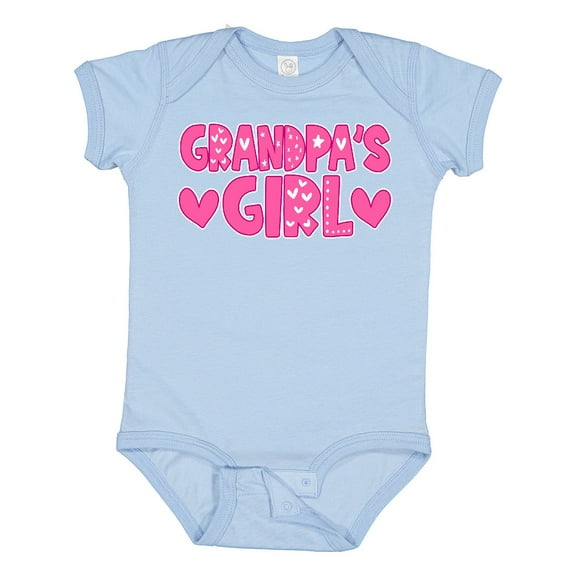 Inktastic Grandpas Girl Granddaughter Girls Baby Bodysuit