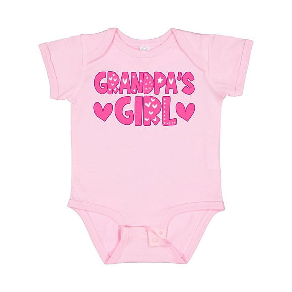 Inktastic Grandpas Girl Granddaughter Girls Baby Bodysuit