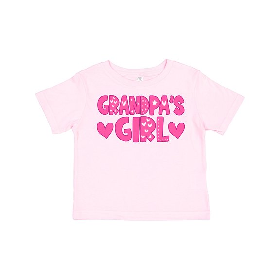 Inktastic Grandpas Girl Granddaughter Girls Toddler T-Shirt