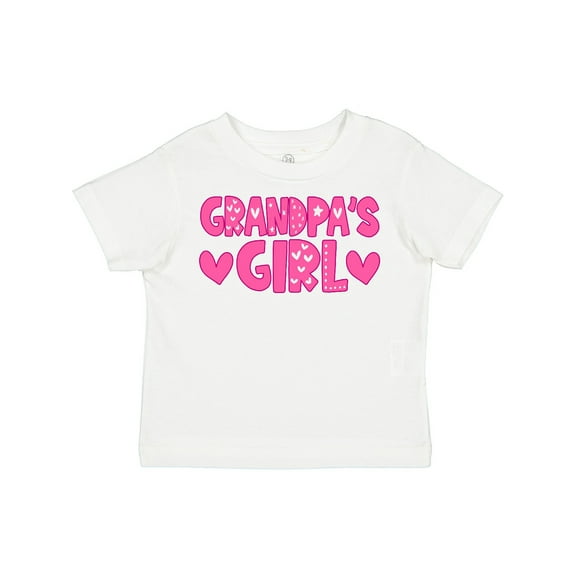 Inktastic Grandpas Girl Granddaughter Girls Toddler T-Shirt