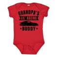 thumbnail image 1 of Inktastic Grandpas Lil Racing Buddy Boys or Girls Baby Bodysuit, 1 of 5