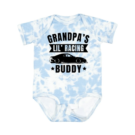 Inktastic Grandpas Lil Racing Buddy Boys or Girls Baby Bodysuit