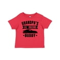 thumbnail image 1 of Inktastic Grandpas Lil Racing Buddy Boys or Girls Baby T-Shirt, 1 of 5