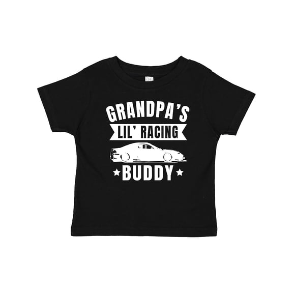 Inktastic Grandpas Lil Racing Buddy Boys or Girls Baby T-Shirt