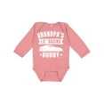 thumbnail image 1 of Inktastic Grandpas Lil Racing Buddy Boys or Girls Long Sleeve Baby Bodysuit, 1 of 5