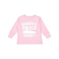 thumbnail image 1 of Inktastic Grandpas Lil Racing Buddy Boys or Girls Long Sleeve Toddler T-Shirt, 1 of 5