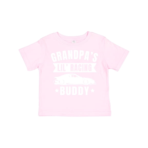 Inktastic Grandpas Lil Racing Buddy Boys or Girls Toddler T-Shirt