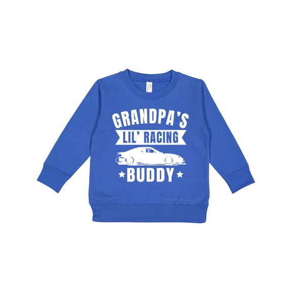 Inktastic Grandpas Lil Racing Buddy Toddler Sweatshirt