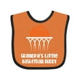 thumbnail image 1 of Inktastic Grandpas Little Basketball Buddy Boys Boys Baby Bib, 1 of 4