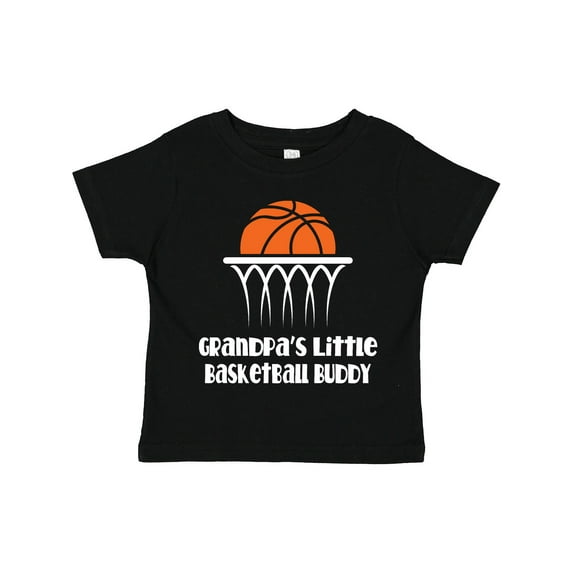 Inktastic Grandpas Little Basketball Buddy Boys Boys Toddler T-Shirt
