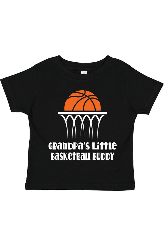 Grandpas Little Basketball Buddy Boys Boys Toddler T-Shirt
