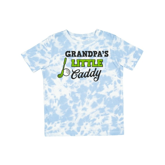 Inktastic Grandpas Little Caddy with Golf Club and Ball Boys or Girls Toddler T-Shirt