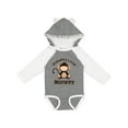 thumbnail image 1 of Inktastic Grandpas Little Monkey Boys or Girls Long Sleeve Baby Bodysuit, 1 of 5